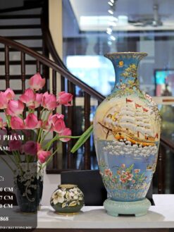 BẢO BÌNH THUẬN BUỒM H84 VÂN MÂY XANH
