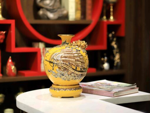BÌNH HÚT LỘC THUẬN BUỒM XUÔI GIÓ MEN VÀNG VẼ VÀNG