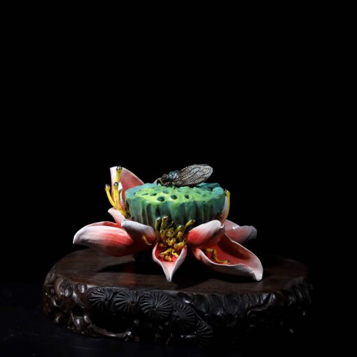 DECOR ĐỐT TRẦM SEN HỒNG -VE NT01