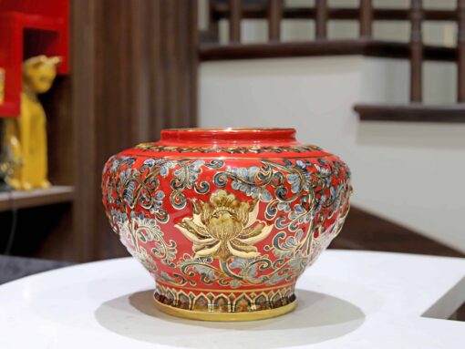 THẠP HOA DÂY H20 VẼ VÀNG CAO CẤP - CẮM HOA, TRANG TRÍ - Image 5