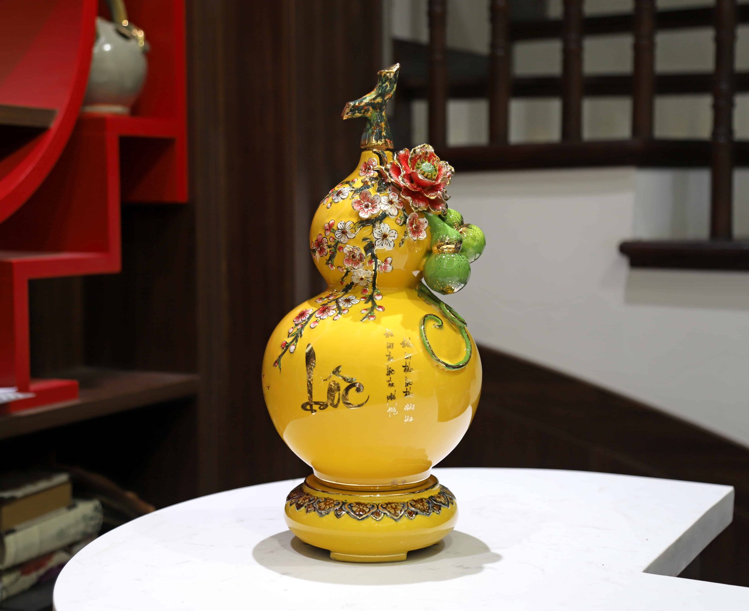 HỒ LÔ TÀI LỘC MINI VẼ VÀNG - Image 6