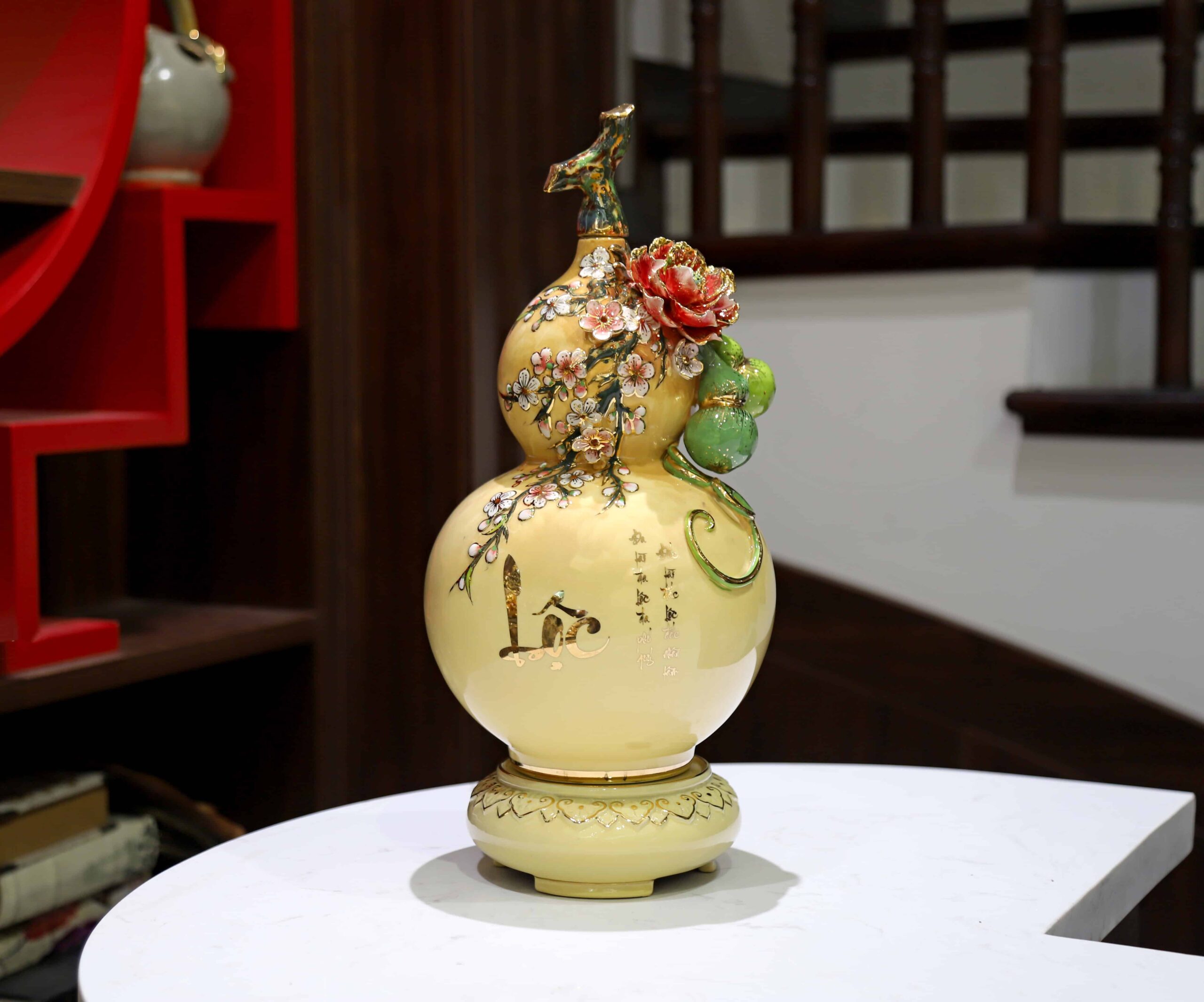 HỒ LÔ TÀI LỘC MINI VẼ VÀNG - Image 5