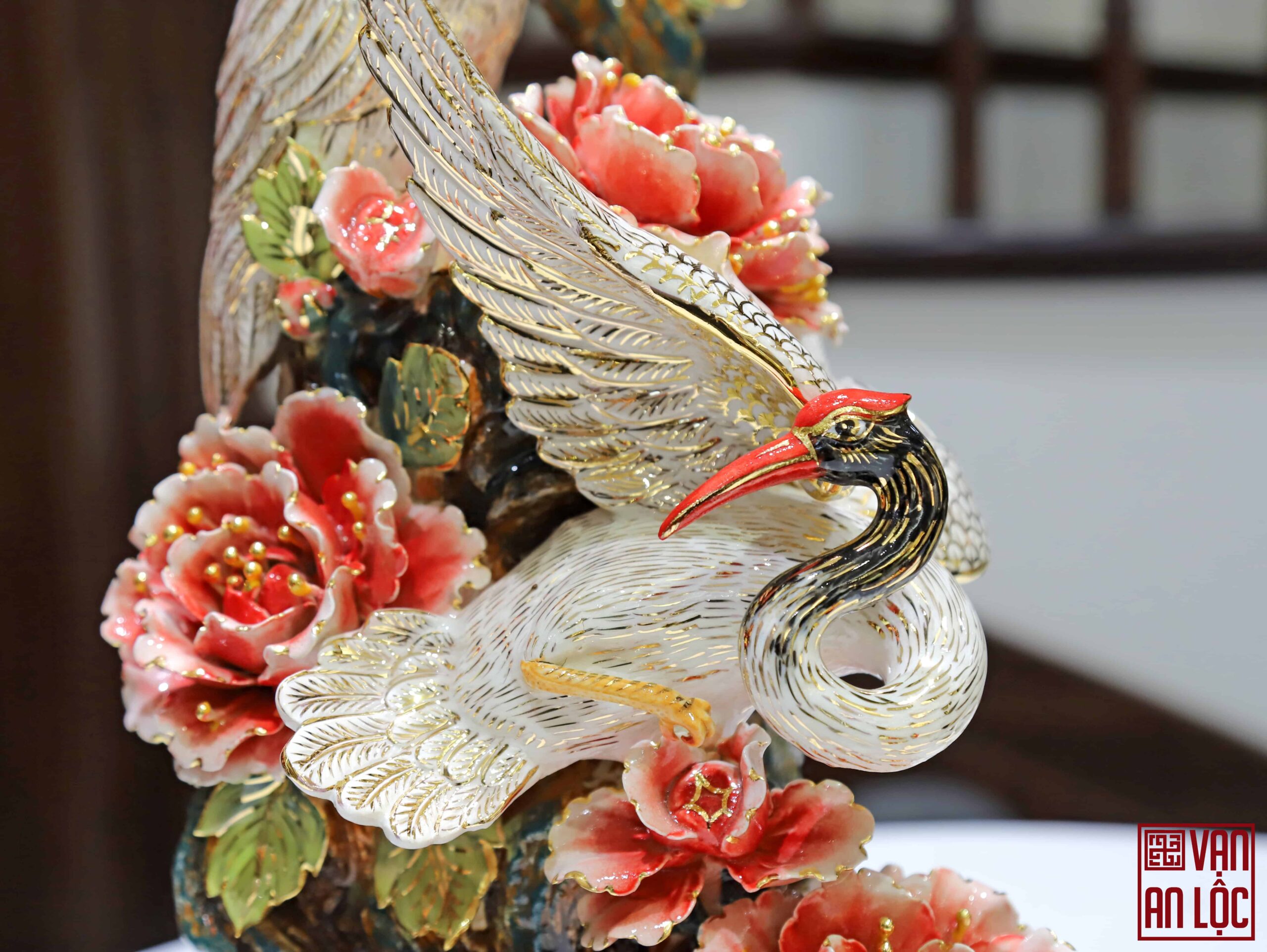 DECOR TÙNG HẠC DIÊN NIÊN VẼ VÀNG - Image 5