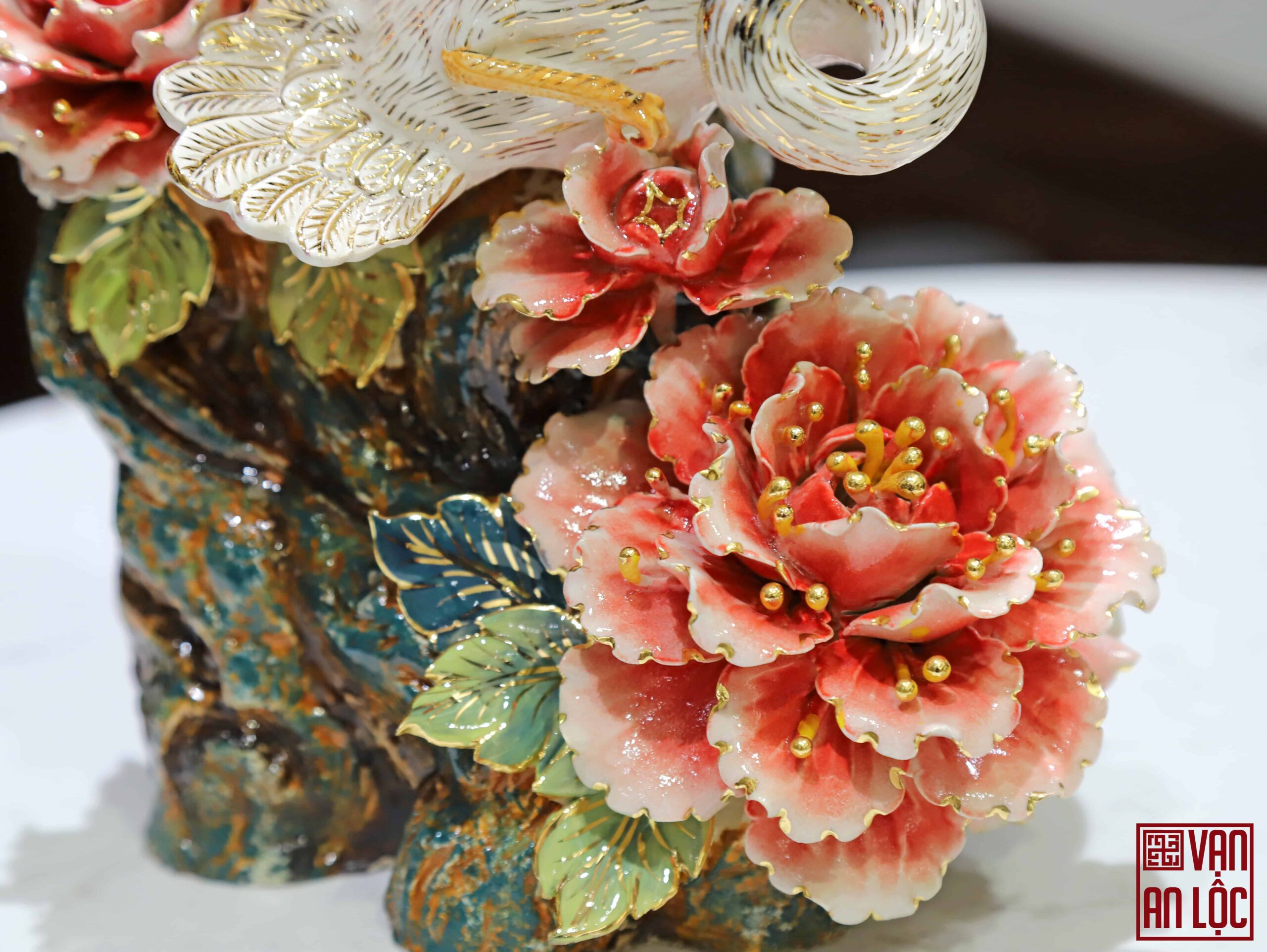 DECOR TÙNG HẠC DIÊN NIÊN VẼ VÀNG - Image 4