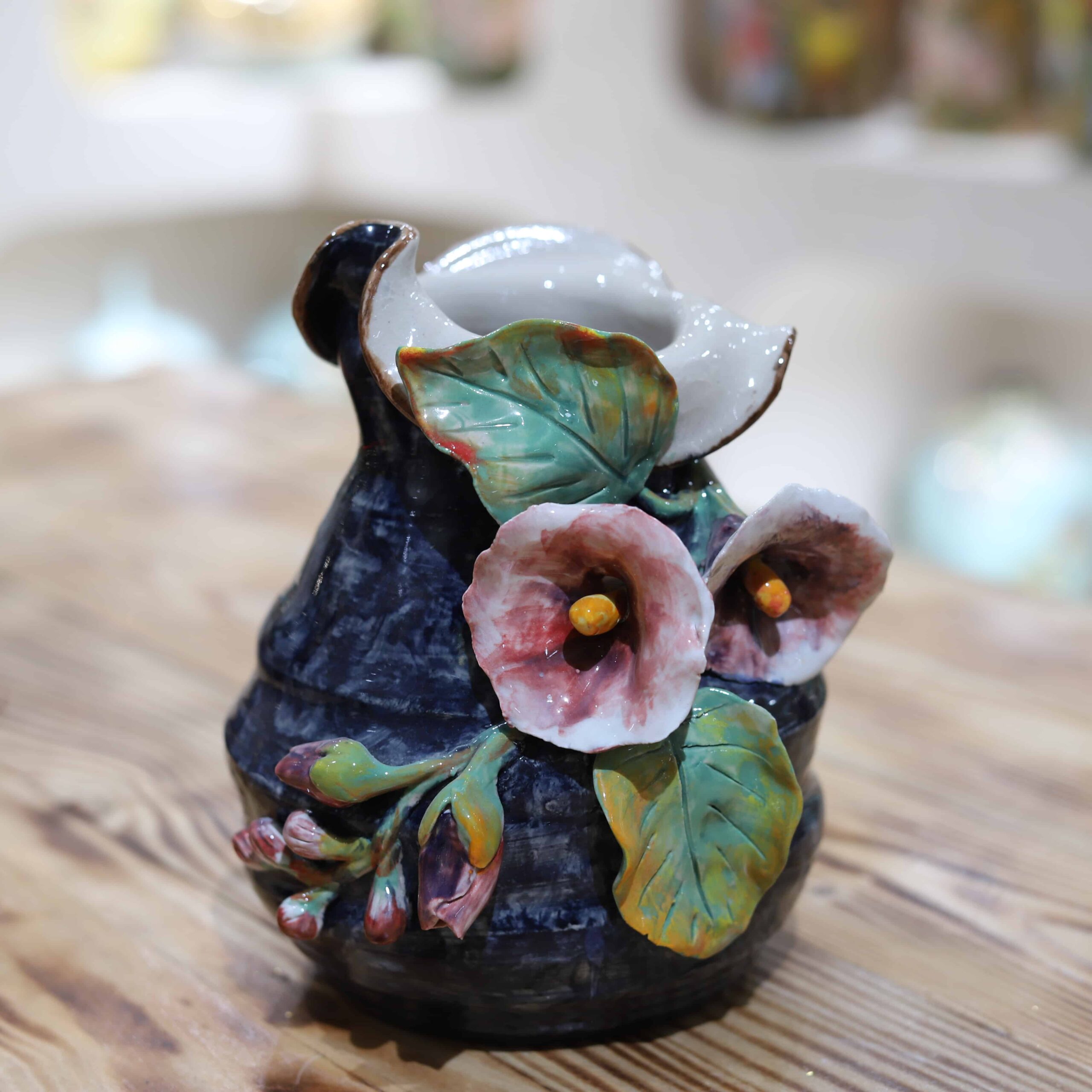 BÌNH HOA VUỐT TAY NGHỆ THUẬT BÁT TRÀNG - Image 5