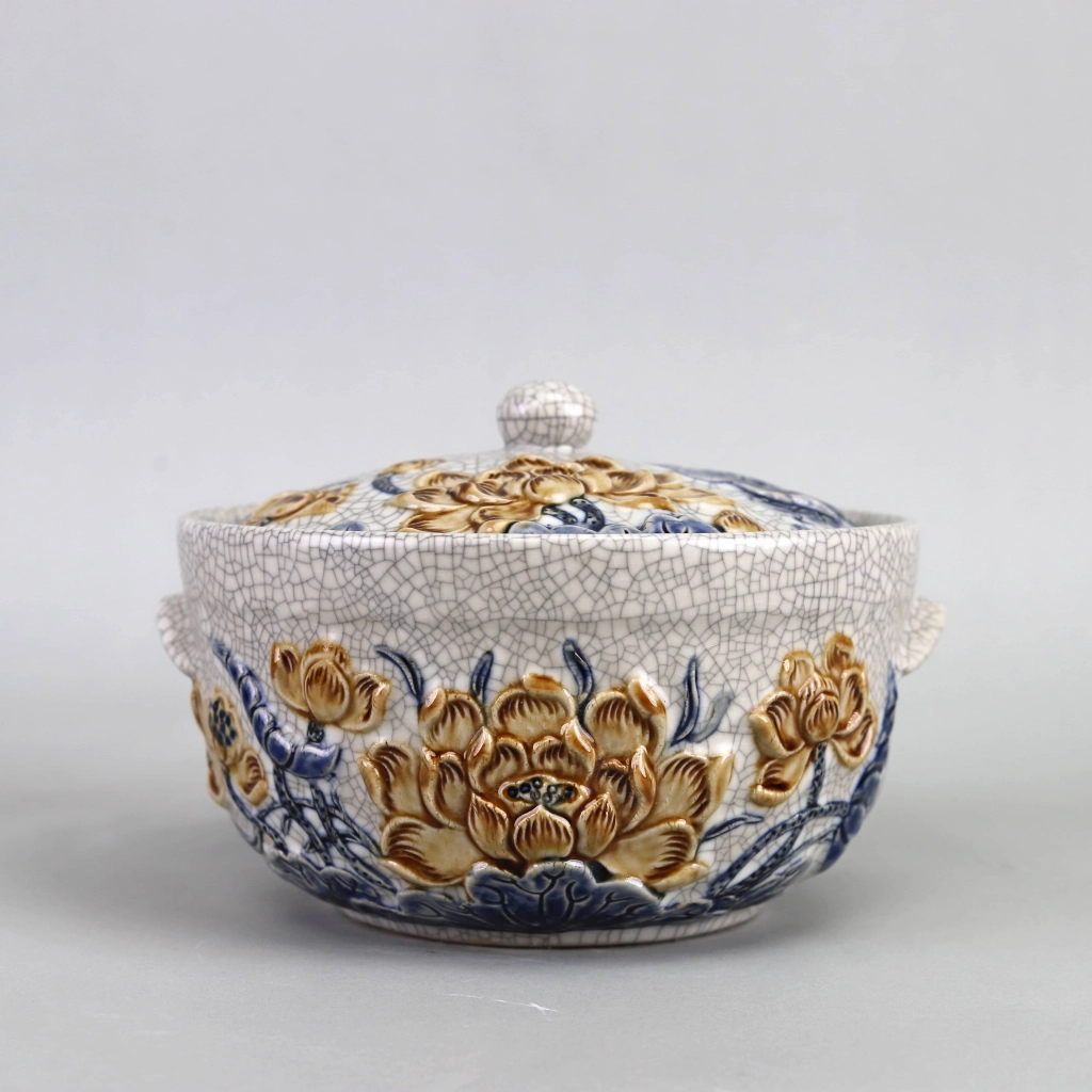 ÂU CƠM SEN MEN RẠN